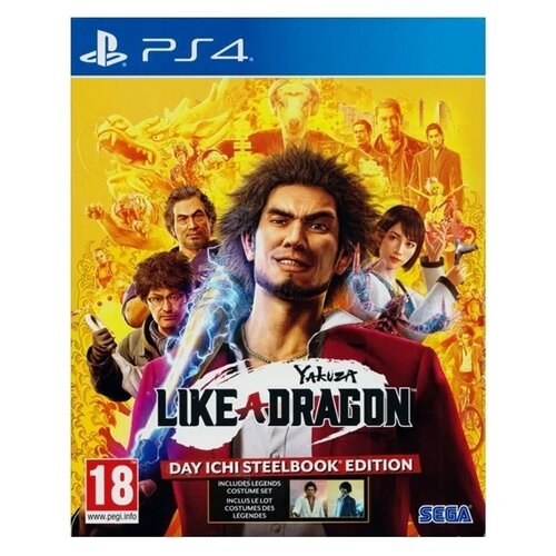 Игра Yakuza: Like a Dragon. Day Ichi Edition Специальное издание для PlayStation 4 игра для playstation 5 like a dragon ishin