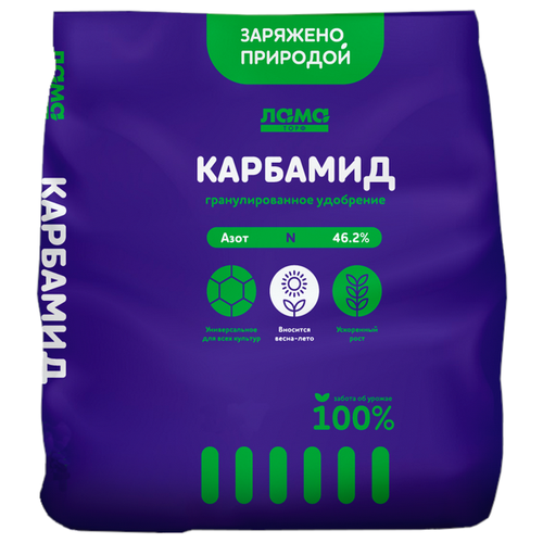 Удобрение ЛамаТорф Карбамид (мочевина), 3 кг, 1 уп.
