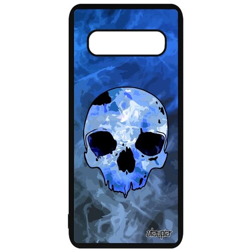 фото Чехол на смартфон galaxy s10 plus, "череп" скелет готичный utaupia