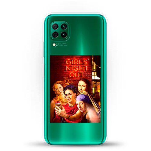 фото Силиконовый чехол girls nignt out на huawei p40 lite andy & paul