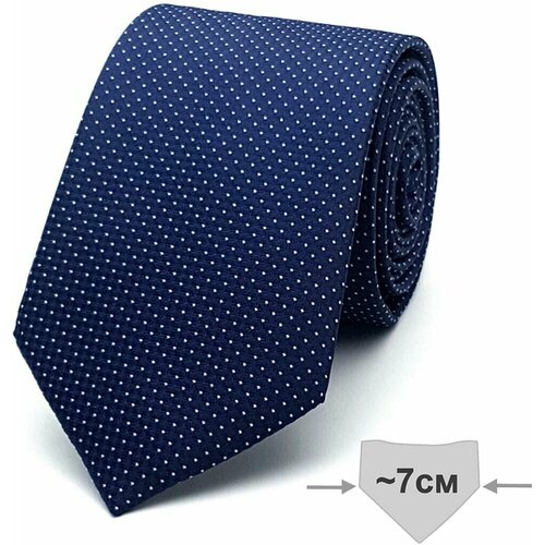 Галстук , синий, голубой