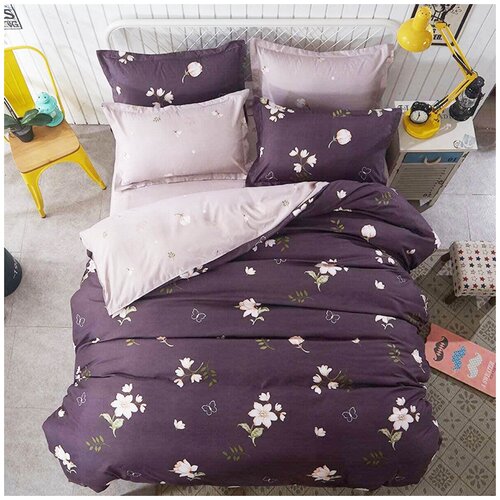 фото Комплект постельного белья grazia-textile евро gardenia, сатин, наволочки 50x70 2 шт. grazia textile