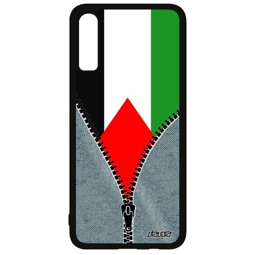 фото Чехол для смартфона samsung galaxy a70, "флаг палестины на молнии" страна государственный utaupia