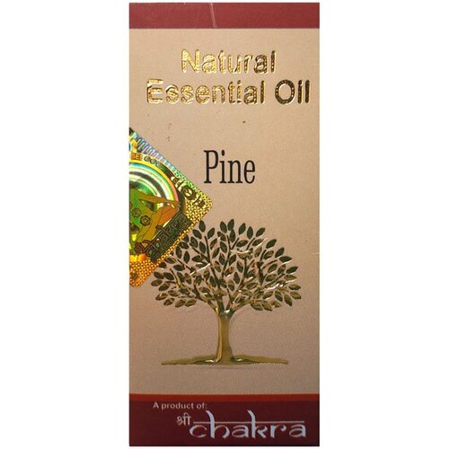 Natural Essential Oil PINE, Shri Chakra (Натуральное эфирное масло сосна, Шри Чакра), 10 мл.
