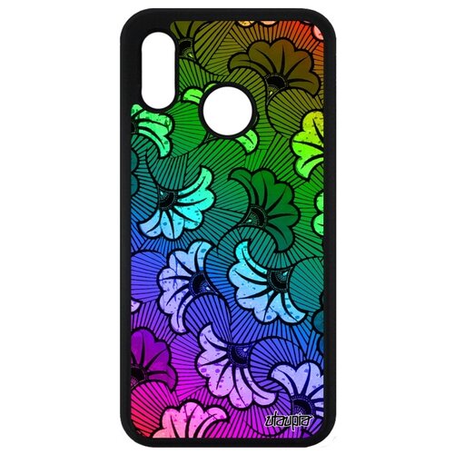 фото Чехол на телефон huawei p20 lite, "африканский принт" wax цветы utaupia