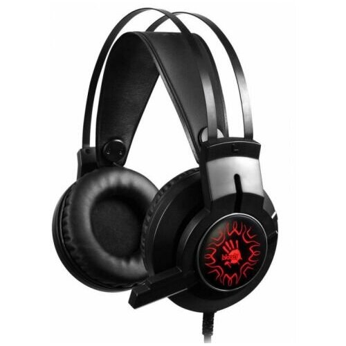 Наушники A4Tech Bloody J437 черный 18м мониторные USB оголовье 1193283 308800₽