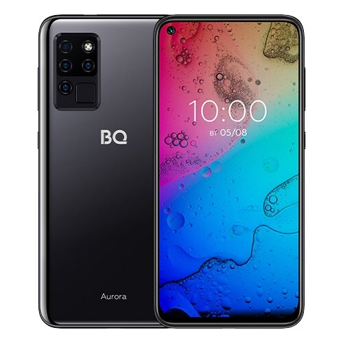 Смартфон BQ 6430L Aurora 4/64 ГБ, Dual nano SIM, черный