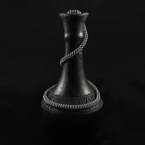 Цепь Алёна Китаева Варан, длина 60 см, серебряный