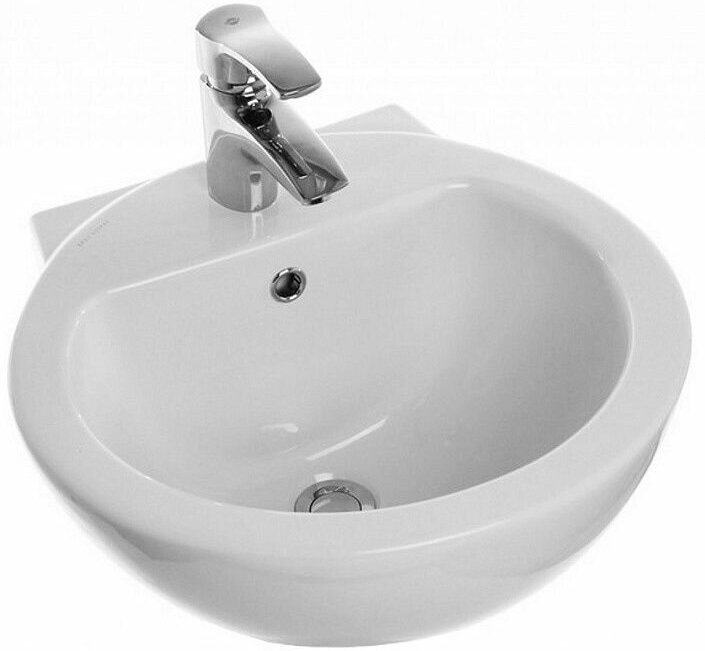 Раковина для ванной Sanita-Luxe Art Luxe 48*48см белый (ARTSLWB01/WB. PD/Art/50-C/WHT. G/S1)