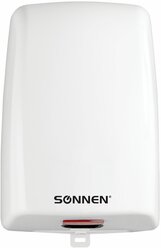 Сушилка для рук SONNEN HD-FL-2009, 1200Вт, пластиковый корпус, белая, 607959