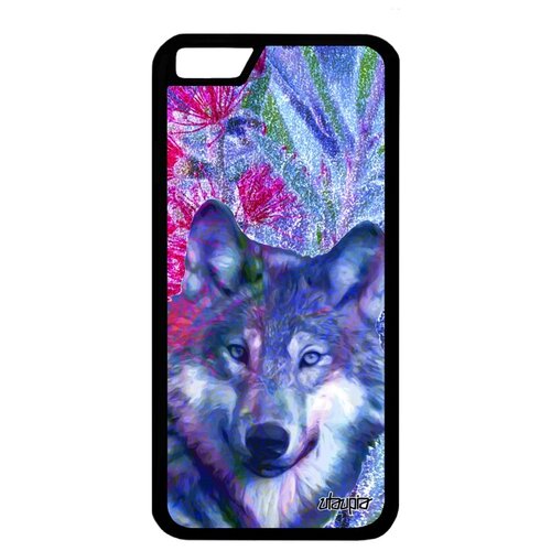 фото Чехол на телефон iphone 6 6s, "дикий волк" хищник одинокий utaupia