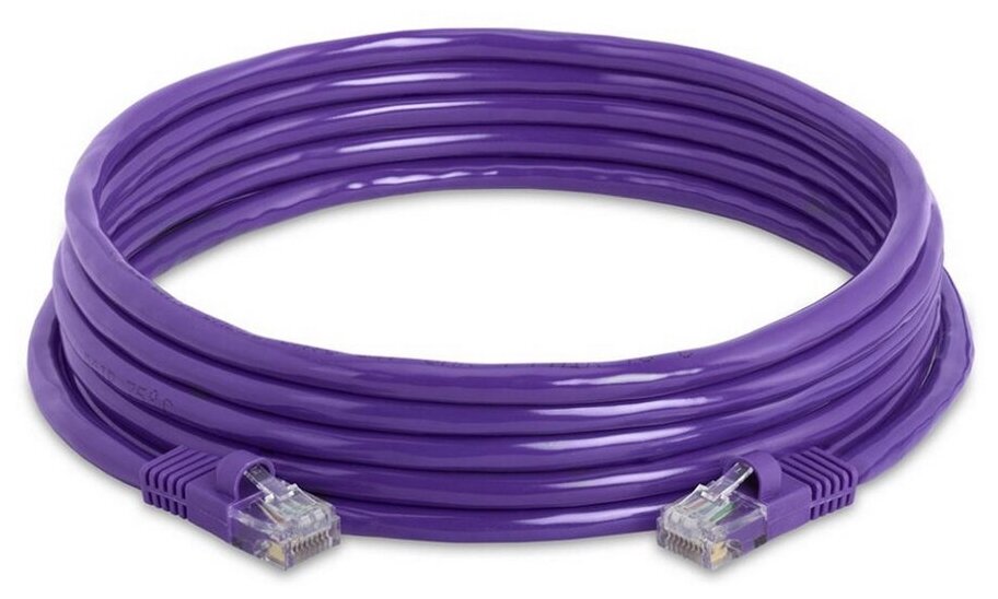 Патч-корд ACD-LPS6AZ-10MP (ACD-LPS6AZ-10MP) Cat6a SSTP 26AWG 4Pair CU LSZH Пурпурный 10м