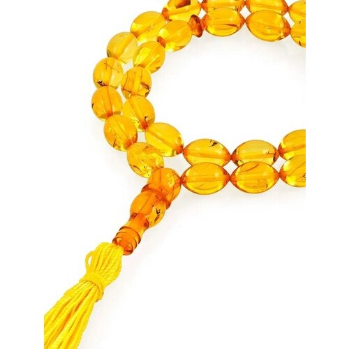 фото Браслет-нить, янтарь, 10 шт., размер 40 см, размер one size amberhandmade