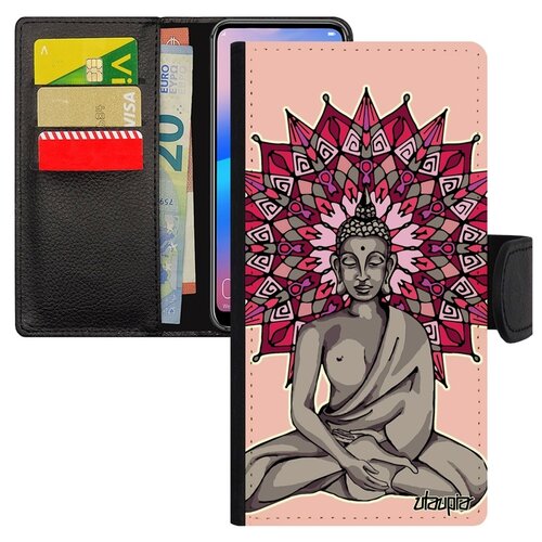 фото Чехол-книжка на мобильный samsung galaxy s7 edge, "будда" индия азия utaupia