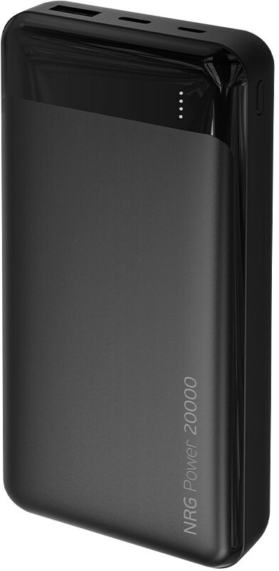 Внешний аккумулятор NRG Power 20000 mAh, 2A, 2xUSB, черный, Deppa, крафт, Deppa 33631-OZ