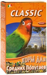 Fiory корм Classic для средних попугаев, 400 г