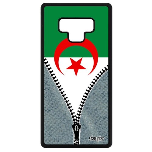 фото Чехол для телефона samsung galaxy note 9, "флаг алжира на молнии" государственный патриот utaupia