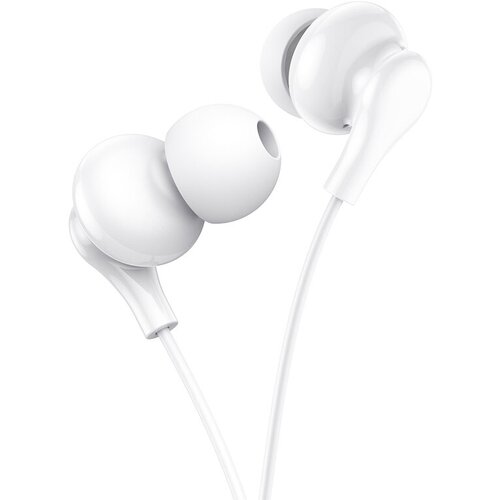 Наушники вакуумные для AUX разъема с микрофоном длина 12м Borofone BM59 White 287₽