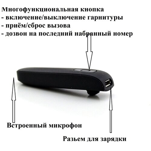 Микронаушник Bluetooth БОКС, беспроводной капсульный Bluetooth Box NANO К4