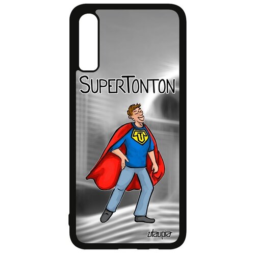 фото Чехол на смартфон galaxy a70, "супердядя" дядя герой utaupia