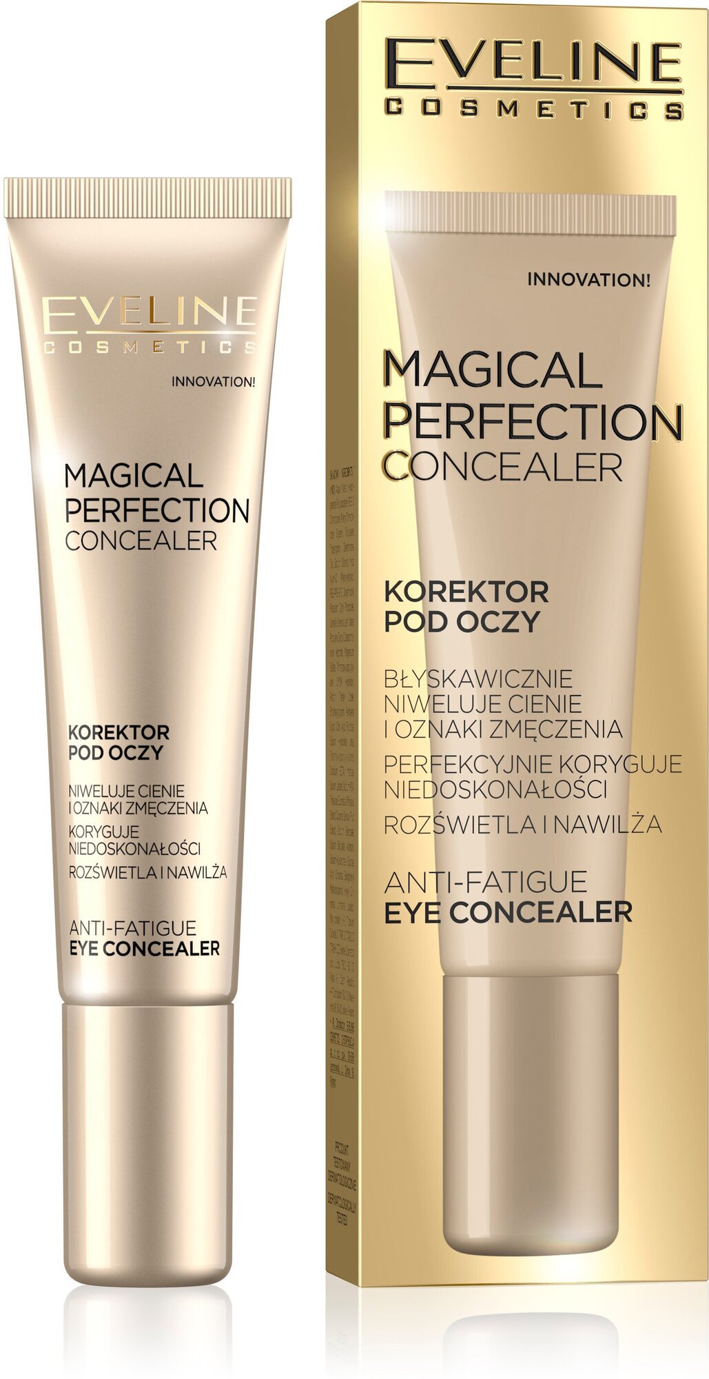 Консилер для лица `EVELINE` MAGICAL PERFECTION тон 02 medium