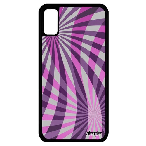 фото Чехол для мобильного apple iphone x, "спирали" линии иллюзия utaupia