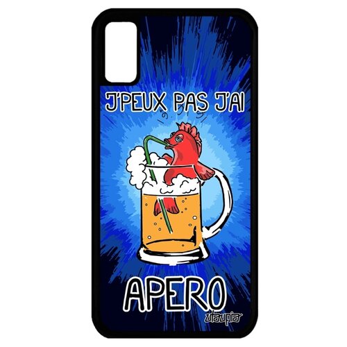 фото Чехол для смартфона apple iphone x, "не могу - у меня аперитив!" комикс юмор utaupia