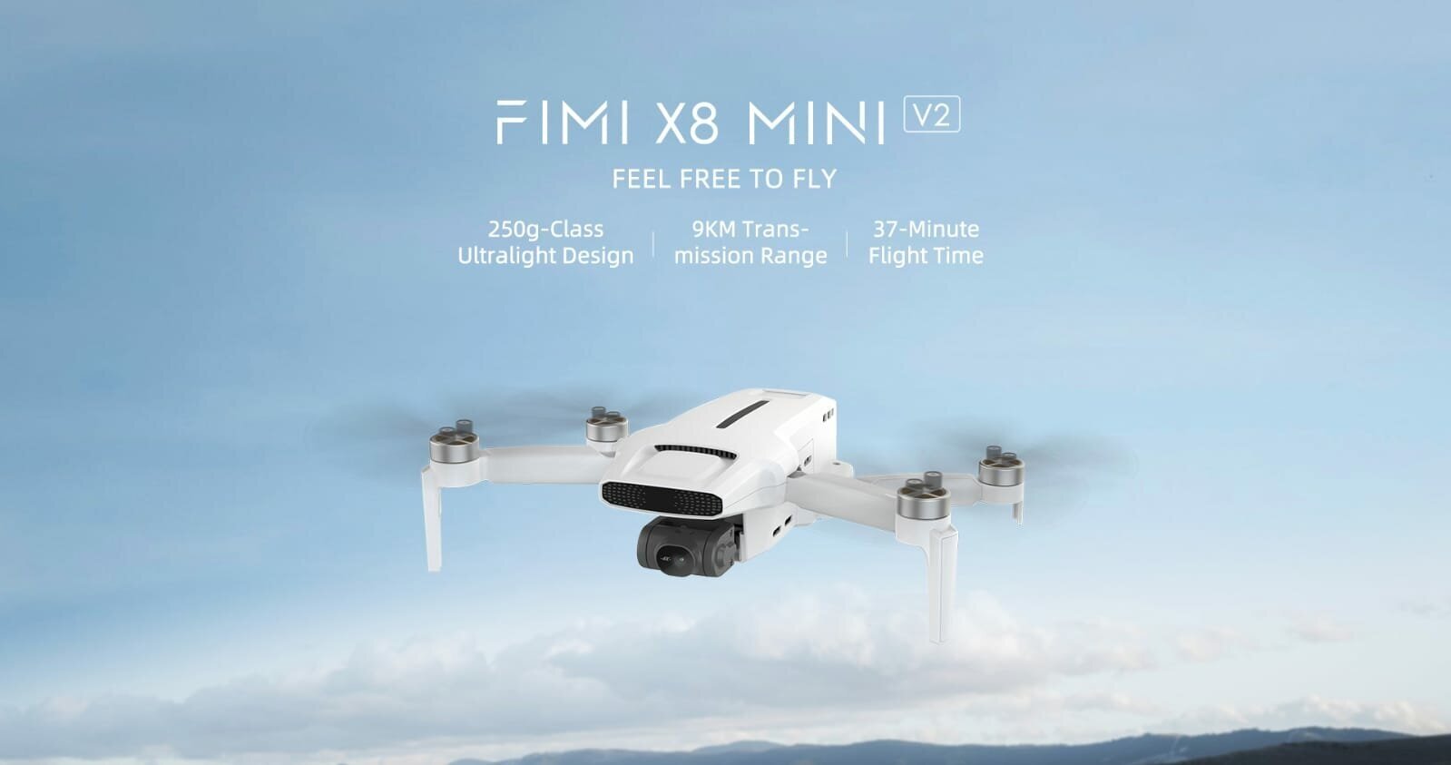 Квадрокоптер дрон FIMI X8 Mini V2!