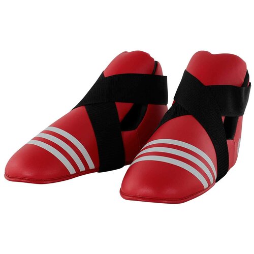 фото Защита стопы (футы), adidas wako kickboxing safety boots красная, размер s, артикул adiwakob01 (размер: s)