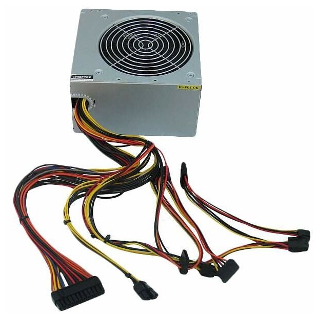 Блок питания ATX Chieftec (450W, >85 efficiency, ATX 2.3, Active PFC, 120mm fan) OEM - фото №14