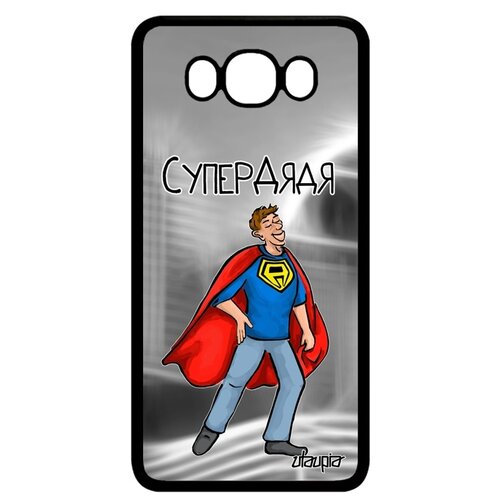 фото Чехол на мобильный galaxy j7 2016, "супердядя" комикс герой utaupia