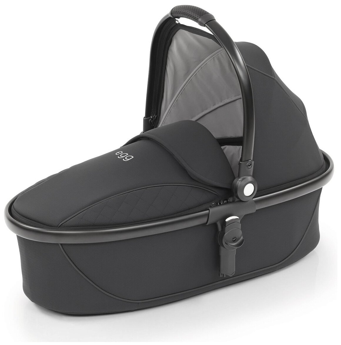 Люлька Egg Carrycot Just Black & Matt Black Frame