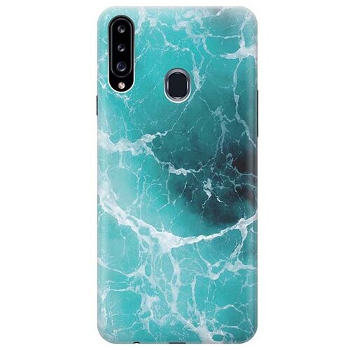 фото Ультратонкий силиконовый чехол-накладка для samsung galaxy a20s с принтом gosso