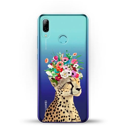 фото Силиконовый чехол леопард на huawei p smart (2019) andy & paul