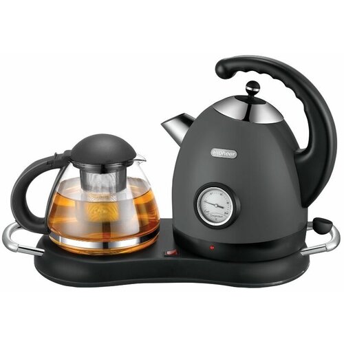 Чайник электрический PIONEER KE580M 17 л 2200 Вт заварник черный 595700₽