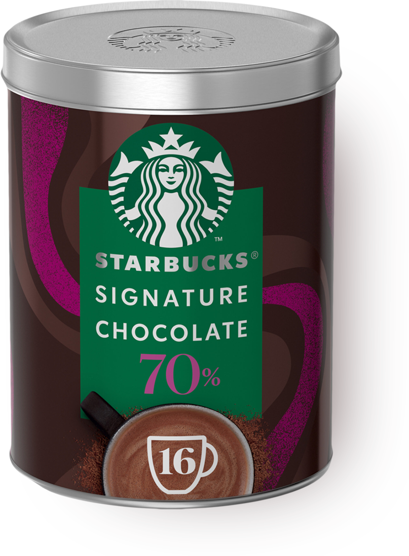 Какао-порошок Starbucks Signature Chocolate 70%, 300г