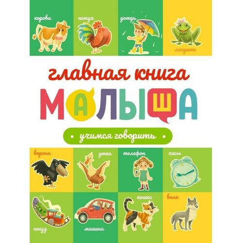 Главная книга малыша «Учимся говорить», 96 страниц балуева оксана счет до 5