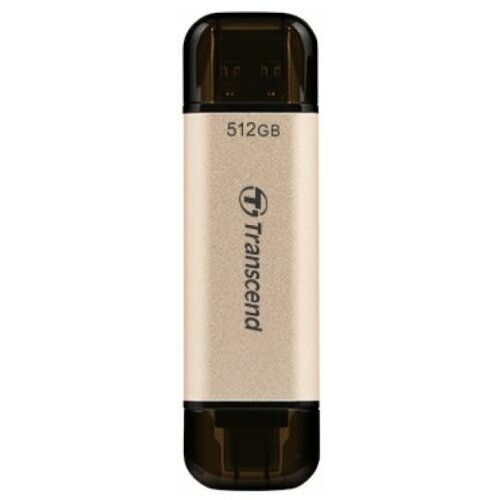 Накопитель USB 3.2 512GB Transcend JF930C Pen Drive, TLC, High Speed, Type-C накопитель ssd ocpc 512gb high performance series ssdm2pciehp512g