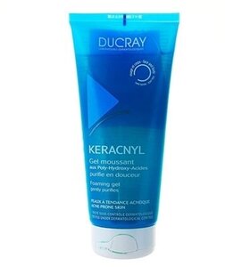 Гель Ducray Керакнил Гель Очищающий для лица и тела, 200 мл