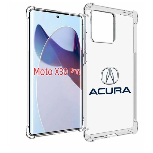 Чехол MyPads acura-акура-2 для Motorola Moto X30 Pro задняя-панель-накладка-бампер чехол mypads acura акура для motorola moto g53 задняя панель накладка бампер
