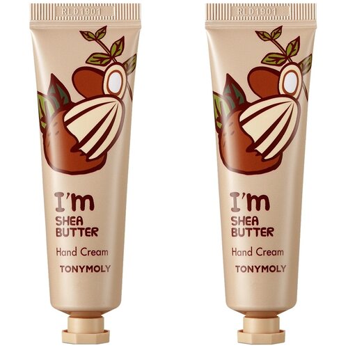 TONY MOLY Крем для рук I'm Shea butter, 60 мл, 2 шт