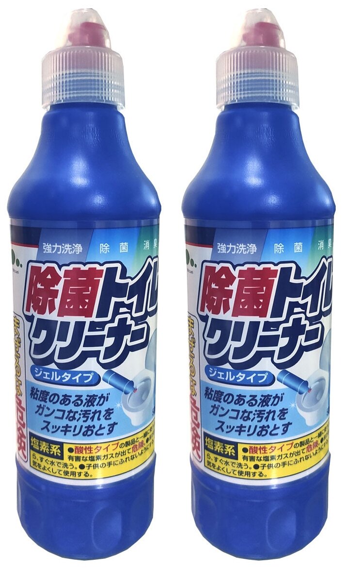 Mitsuei Чистящее средство для туалета (с хлором) 05 л комплект из 2 штук