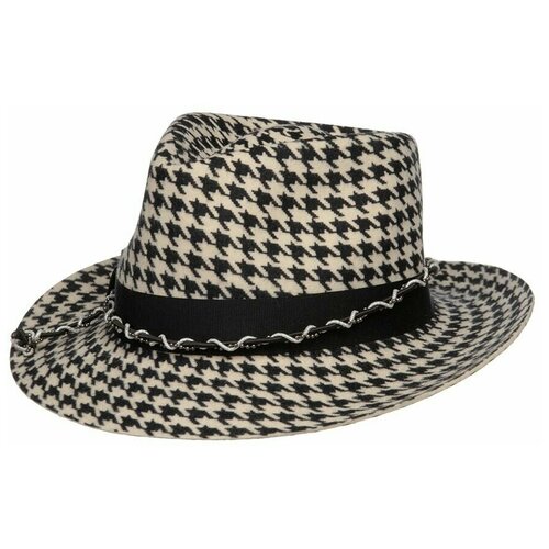 фото Шляпа федора seeberger 18479-0 felt fedora, размер one