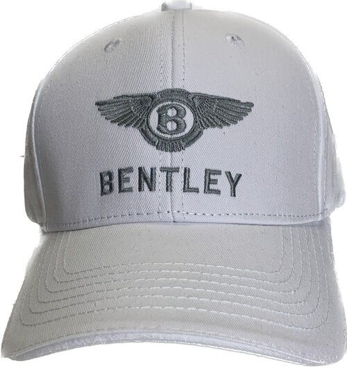 Бейсболка бини Bentley, размер 55-58, белый