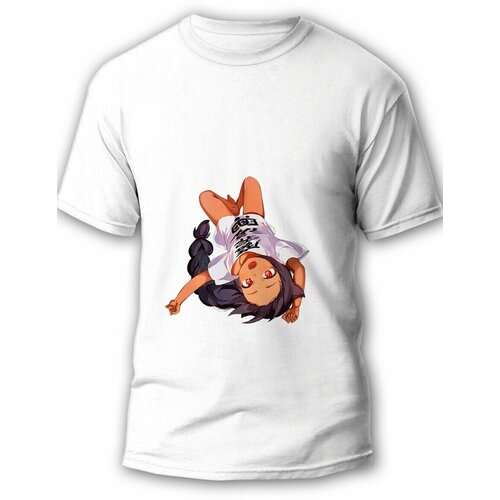 фото Футболка, размер xs, белый будь на стиле