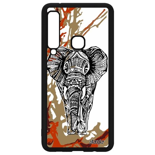фото Чехол на телефон samsung galaxy a9 2018, "слон" африканский азиатский utaupia
