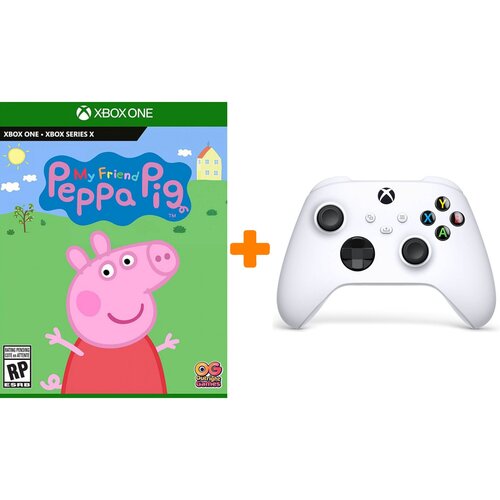 Набор Моя подружка Peppa Pig Xbox русская версия Xbox X Геймпад Белый QAS-0001 853000₽