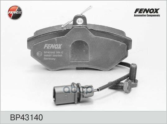 Колодки Тормозные Дисковые FENOX арт. BP43140