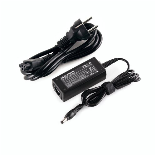 фото Блок питания (зарядка) iqzip для монитора acer, benq, nec, viewsonic, neovo, hitachi, mitsubishi, proview. 12v 3a (36w), штекер: 5.5 x 2.5 мм, (с сетевым кабелем), pn: adpc12350ab