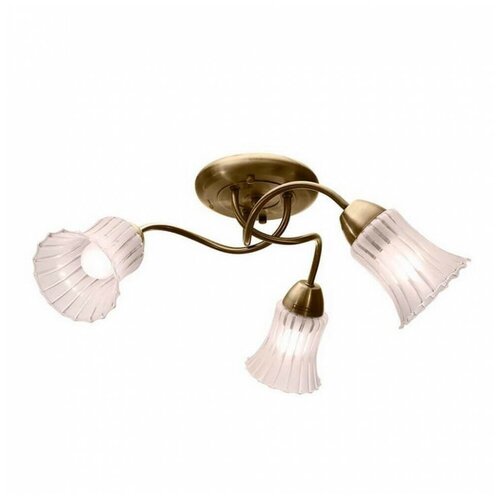 Люстра IDLamp Nanzen 245/3PF-Oldbronze, E27, 180 Вт, кол-во ламп: 3 шт., цвет: коричневый